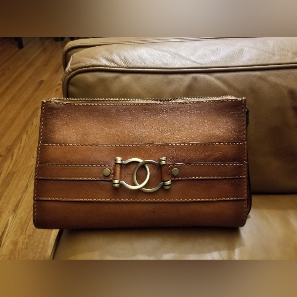 NWT Pratesi Italian leather cluth